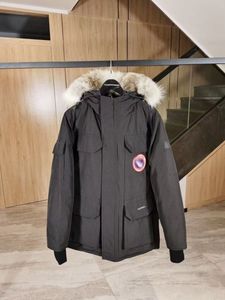 Super Antarctic Jacke 2024 Windschutz Gänsedaunen bis zur Kälte Designer schickte neue Kleidung, Herrenmode Der Mantel erhöht die Kühle und überwindet den persönlichen Charme