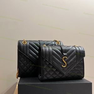 Designer Bags Envelope Bag Chain Bag Caviar High Quality Shoulder bag Messenger Underarm Handbag Fashion Classic Women's men Genuine Leather Bag