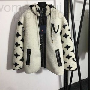 Kvinnorjackor Designer Designer Women Brand Hoodie Jacket Vintage Tweed Bomber Coat Girls Milan Runway Overdimensionerade Peacoat Tops Kort Outwear 1Izo 3Eop