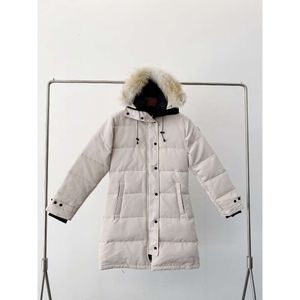 Puff Designer Canadian Goose Versione di media lunghezza Piumino Piumino da donna Piumino Parka Inverno Spessa Cappotti caldi Donna Antivento Streetwear C182