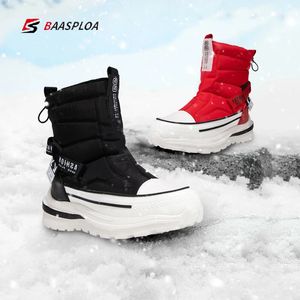 Outros artigos esportivos Baasploa Sapatos de inverno Mulheres Bota de algodão para mulheres Botas de neve antiderrapantes High Gang Thicksoled Confortável 231009