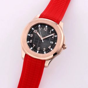 Luxury Designer Classic Fashion Automatic Mechanical Watch Size 41mm Square Case Rubber Strap Men Like Christmas Gifts
