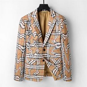 23SS Męskie garnitury projektant mody Blazers Man Classal Floral Print Luksusowa kurtka Luksusowe płaszcze SlimiSit #123285a