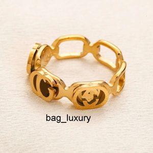 Moda luxo noivado 18k anéis banhados a ouro amor anel de casamento designer jóias 2023 novo luxo aço inoxidável sem fade anel verão feminino quente marca jóias