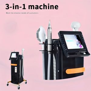 3 In 1 Elight OPT Hair Removal Laser Device Professional 808 Diode Laser Depilation Pico Laser 755 808 1064nm Tattoo Remove Eyebrow Washing