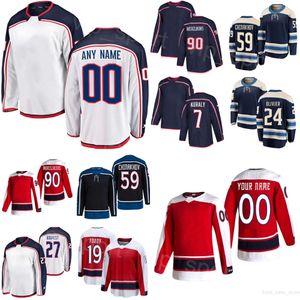 Hóquei Reverso Retro 59 Yegor Chinakhov Jerseys Equipe 27 Adam Boqvist 50 Eric Robinson 7 Sean Kuraly 24 Mathieu Olivier 77 Nick Blankenburg 19 Liam Foudy Crianças Homem Mulher