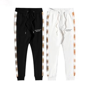 2023 novas calças masculinas marca designer co marca figuras religiosas grande v pintado à mão impresso puro algodão terry calças casuais leggings calças de jogging para homens e mulheres M-3XL