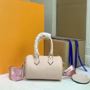 Designer handväska grossist klassisk retro kudde färg byte läder en crossbody väska mode hink