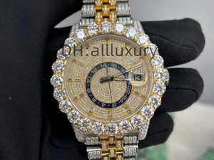 Relógios de luxo masculinos relógios de grife relógios de movimento de alta qualidade relógios masculinos moissanite relógio gelado relógio de diamante montre relógio mecânico automático 128