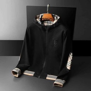 Lüks 5A Burb Designer Ceket Erkekler Kapşonlu Sweater Moda Hırka Günlük Fermuar Kapşonlu Uzun Kollu Ceket Sweatshirt 4xl