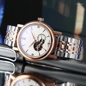 Zegarek WG02163 Zegarki męskie Top marka luksusowy europejski design automatyczny zegarek mechaniczny