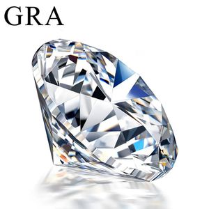 Loose Diamonds 100% Real Loose Diamonds vvs1 D Color 0.1ct to 12ct Laboratory Gemstones with GRA Certificate Round Excellent Cut 231007