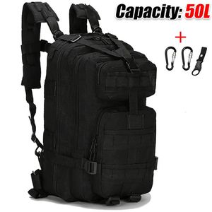 Sacos ao ar livre 25L Mochila Tática Nylon Camping Homem Militar Mochilas Grande Capacidade À Prova D 'Água Pacote de Caça Esporte Trekking Saco de Pesca 231009