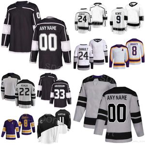 Women Men Youth Hockey 46 Blake Lizotte Jerseys 11 Anze Kopitar 22 Kevin Fiala 9 Adrian Kempe 33 Viktor Arvidsson 24 Phillip Danault 8 Drew Doughty Custom Name Number