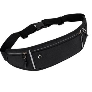 Outdoor Bags Professional Running Waist Bag Sports Belt Pouch Mobile Phone Case Men Women Hidden Gym Pack 231009