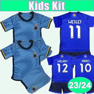 23 24 Cruzeiro Kids Kit Fußballtrikots WILLIAM MARLON BRUNO R. F. HENRIQUE NERIS L. CASTAN NIKAO W. RIBEIRO Home 3rd Fußballtrikots