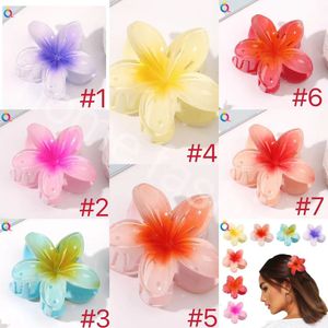 Clip Fashion Flower for Women Girls Sweet Claw Clamps Crab Headband Winter Hair Accessories 0413