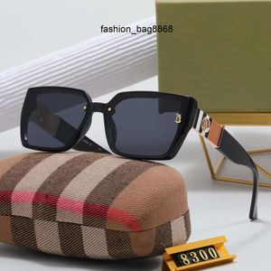 5A Sonnenbrillen-Designer für Damen und Herren, modische Cat-Eye-Brillen, Modell mit speziellem UV-Schutz 400, Buchstabe Big Leg Double Beam Frame Outdoor-Design-Sonnenbrille 8330