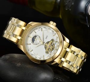 Tisso relógios de pulso para homens 2023 relógios masculinos tourbillon quatro agulhas automático mecânico wastch 1853 de alta qualidade marca de luxo pulseira de aço designer de moda