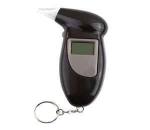2020 Professional Alcohol Breath Tester Breathalyzer Analyzer Detector Test Keychain Breathalizer Breathalyser DeviceLCD Screen2755572