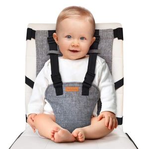 Cadeiras de jantar Assentos Cadeira de jantar para bebês Cinto de segurança ajustável para crianças alimentando proteção segura Assento de carro High Chari Harness Stop Baby Slipping Falling 231006