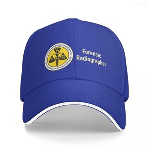 Ball Caps IAFR Forensic Radiographer Baseball Cape Beach Hat Bag Man Luxury Streetwear Women's Men's