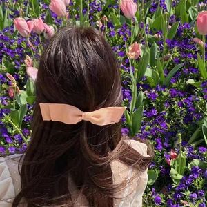 2024Barrettes Fashion Luxury Sweet Bowknot Hair Clips Pins Barrettes Girls Personlighet Letters Love Bow Knut Farterfly Designer Pink Black Hair Clips Hairpins