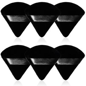 10 st svampar Applicators Cotton 6 PCS Velvet Triangle Powder Puff Make Up For Face Eyes Contouring Shadow SEAL Cosmetic Foundation Makeup Tool 231009