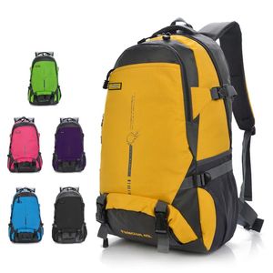 Borse da esterno 25/45L Zaino sportivo da alpinismo Impermeabile Trekking Trekking Zaino da campeggio Viaggio casual 231009