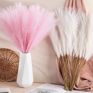 Dekoratif Çiçekler 5/10 PCS Mini Pampas Reed Buket Yapay Düğün Partisi Ev Dekoru Sahte Bitki Bohemia DIY Dekorasyon Simülasyon