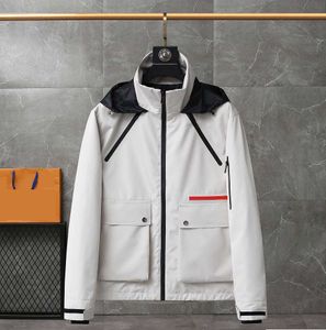 Fashion Jacket Coats Jackets Long seleeve Waterproof Multi Function Pocket Sports Two Outside Pockets Daily Cusual Loose Coat Size M-2XL