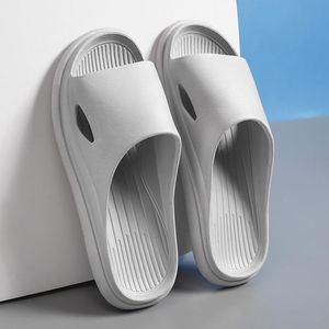 A6 Summer slippers for women, cute home indoor bathroom bathing thick-soled non-slip couples home cartoon sandals for men