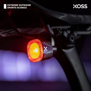 Bike Lights XOSS XR01 Smart Tail Light Auto Brake Sensing Bicycle Rear LED Charging Waterproof Cycling Taillight Accessories 231009