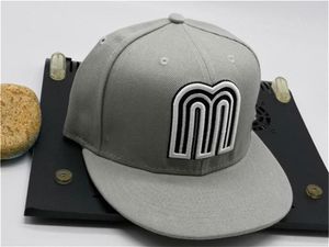 Hazır Stok 2021 Meksika Fitted Caps Mektup M Hip Hop Boyutu Şapkalar Beyzbol Kapakları Erkekler İçin Yetişkin Düz Zirvesi Kadınlar Tam Kapalı1656250