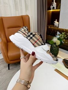 Plaid läder sneakers unisex casual skor tränare årsdagen druvdesigner löparskor