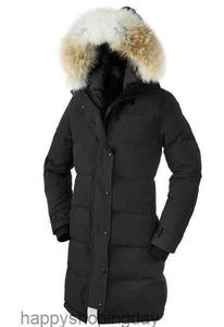 Cappotto in piumino d'oca Giacca invernale da donna Collo in vera pelliccia di lupo Con cappuccio Cappotti caldi e antivento per esterni con cappuccio rimovibile Parka da donna Xs-3xlzf9u