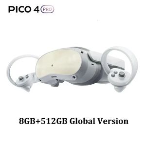 3D Glasses Pico4 Pro VR All in One Hine 8 512G يدعم تعقب العيون Capture 6dof المكاني Pico 4 سماعات الرأس 231007