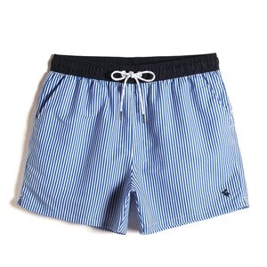 Män rand shorts baggy manliga sommar shorts män mode strand shorts