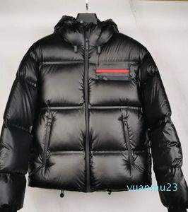 Designer Mens Jaqueta Duck Down Jacket Mens e Womens Moda Parka Tecido Impermeável e À Prova de Vento Jaqueta Quente