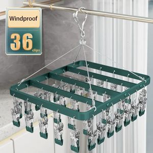 Kleiderbügel Racks Licht Luxus Winddicht Socken Rack Aluminium Legierung Unterwäsche Socken Kleiderbügel Kleidung Clips Handtuch Trocknen Rack Kleiderschrank Organizer 231007