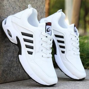 Dress Shoes White Black 3 Striped Sneakers Men Vulcanized Shoes Casual Men's Sneakers Autumn Spring Wedge Shoes Sneakers For Boys Students 231009