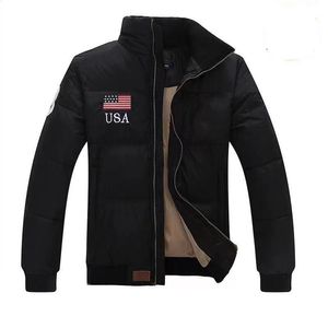US Flag Men's Down Coat 2023 Winter Thickened High end Luxury