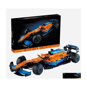 Block 42141 Technical McLarens Forma 1 Race Car F1 Model Buiding Kit Creators Block Bricks Toys for Kids Birthday Present Boys Set Dro Otnzi