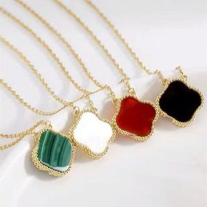 New Classic Fashion Pendant Necklaces for women Elegant locket Necklace Highly Quality Choker chains Designer Jewelry 18K Plated gold girls Gift