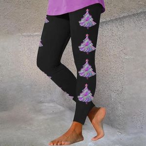 Women's Leggings Trousers Christmas Printed Stretch Long Soft Shorts Women Dresses For Womens