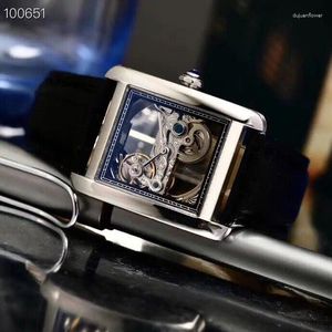 Wristwatches WG0255 Mens Watches Top Brand Runway Luxury European Design Automatic Mechanical Watch