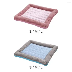 Cat Beds Dog Cage Mat Pets Self Cooling Mattress Bed Pad Sleeping