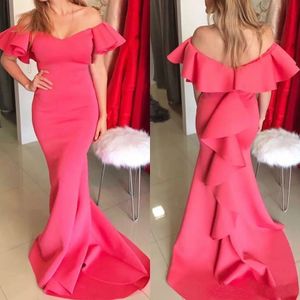 Evening Dresses Custom Prom Party Gown Formal New Zipper Plus Size Sleeveless Mermaid V-Neck Elastic Satin Lace Up Pleat