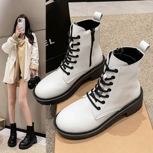 Boots Kids Fashion Children ankle baby Girls White Shoes Boys Riding Toddler Soft Casual Platform Autumn R231009