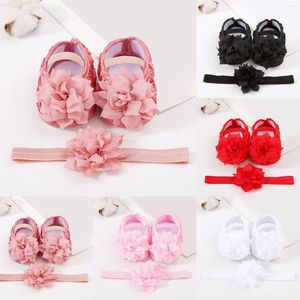 First Walkers Baby Shoes Hairband Set 01 -årig 246 Augusti Born Soft Sole Walking Boy Size 11 Boys Dress 4